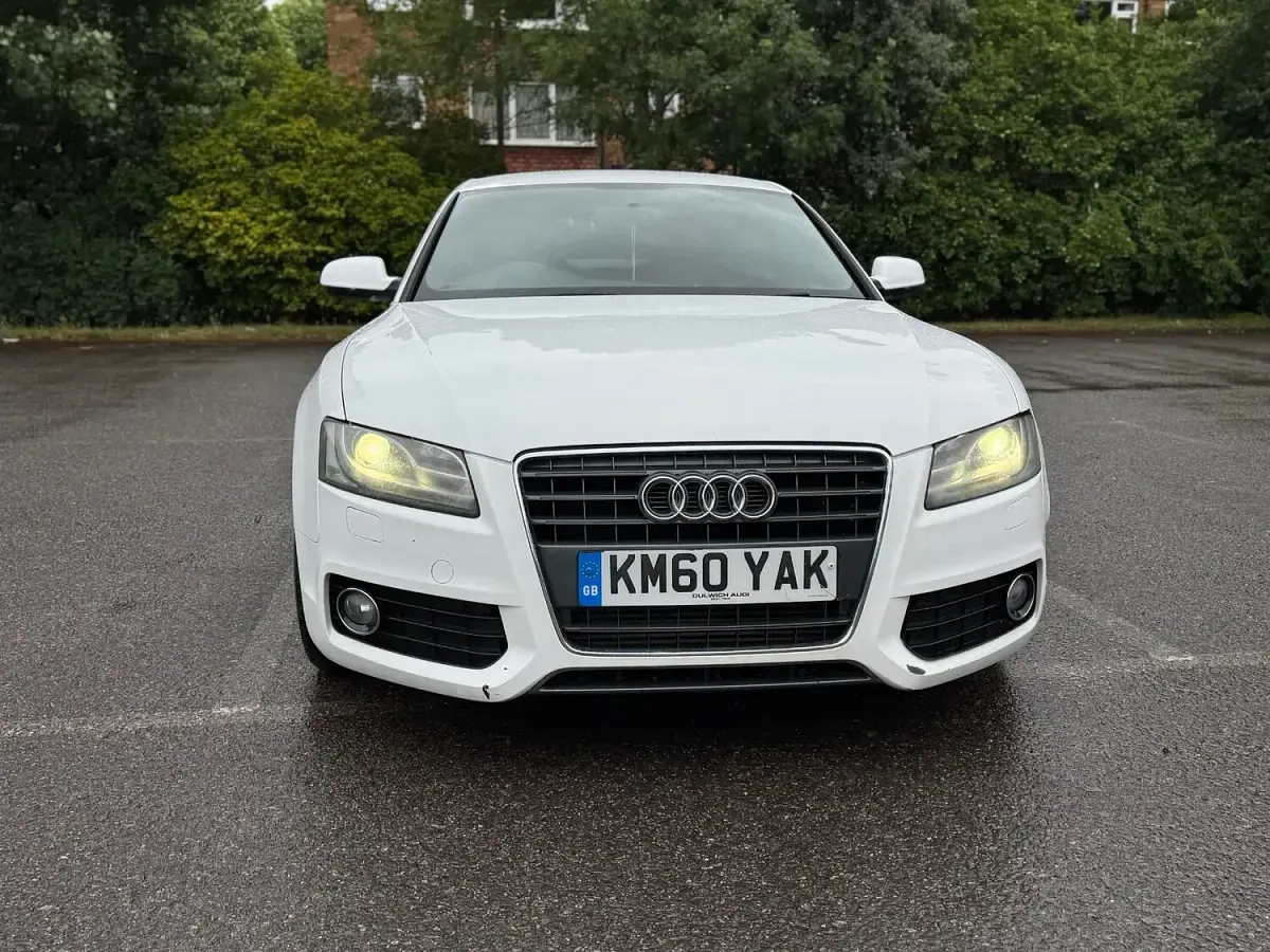 Used Audi A5 S-Line 2011 White Coupe