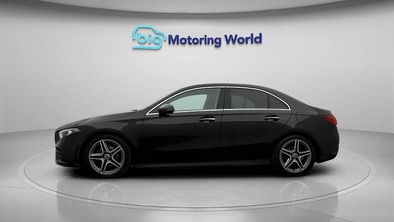 Used Mercedes A180 AMG line 136 HP (100 kW) 2020 Black Sedan