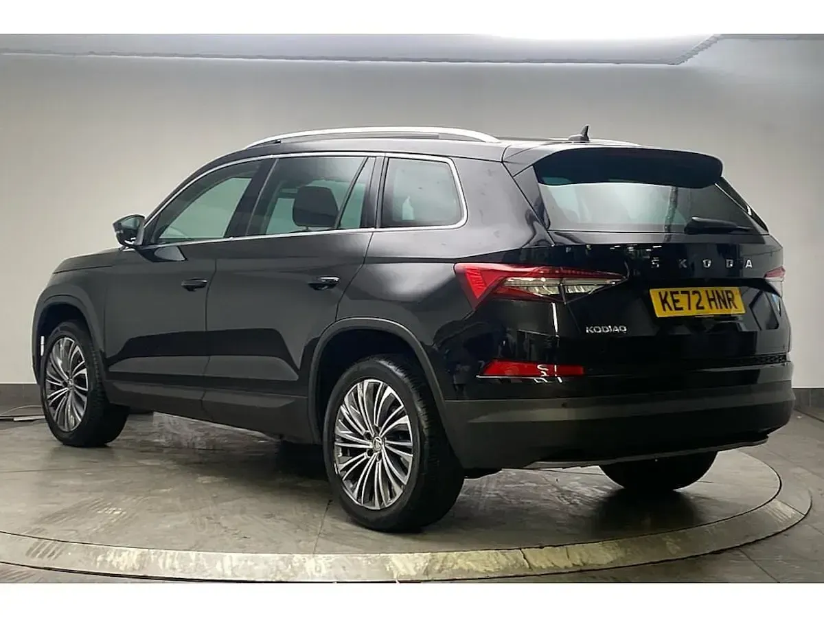 Used Skoda Kodiaq SE L Executive 110 HP (80 kW) 2023 Black magic pearl effect SUV