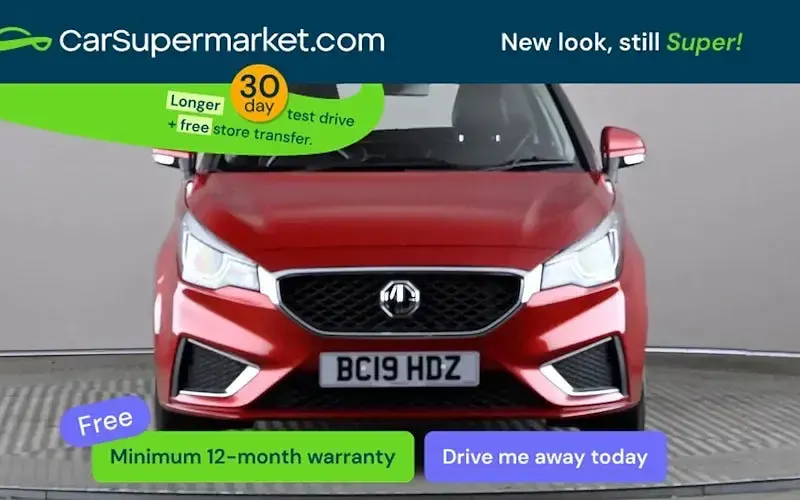 Usado MG MG3 Exclusive 106 CV (77 kW) 2019 Rojo Utilitario