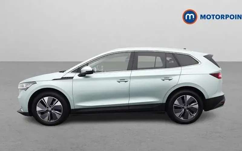 Used Skoda Enyaq iV ecoSuite 150 kW (204 HP) 2021 Silver SUV