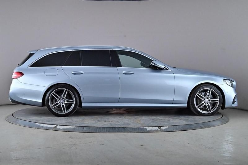 Used Mercedes E220 AMG line 194 HP (142 kW) 2017 Silver Estate