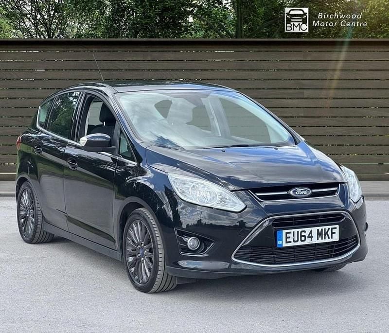 Black Used 2014 Ford C-MAX Titanium MPV | £6,495 (A bit pricey) - Image 1/4