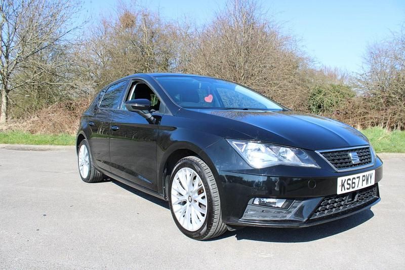 Black Used 2017 Seat Leon SE Dynamic Hatchback | £7,995 (Fair price) - Image 1/4