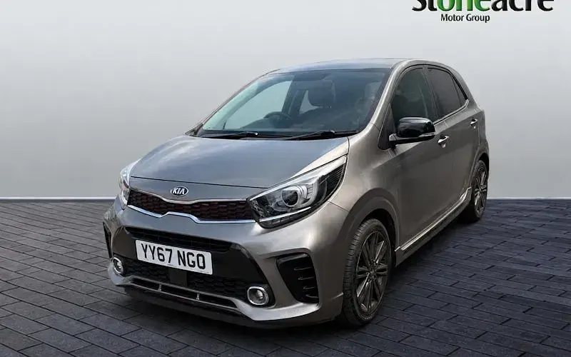 Used Kia Picanto GT-Line 67 HP (49 kW) 2017 Silver Hatchback