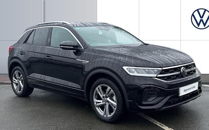 Used VW T-Roc R-line 150 HP (110 kW) 2024 Black SUV