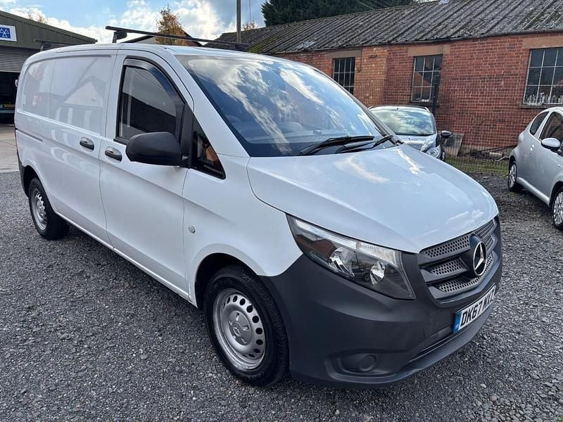 White Used 2017 Mercedes Vito Van | £7,499 (Good price) - Image 1/4