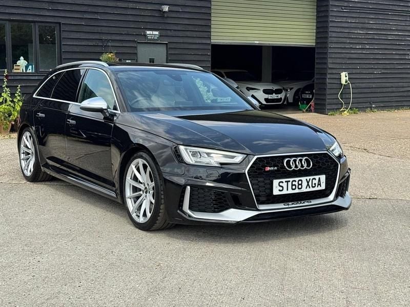 Black Used 2018 Audi RS4 Business Estate | £37,995 (Good price) - Image 1/4