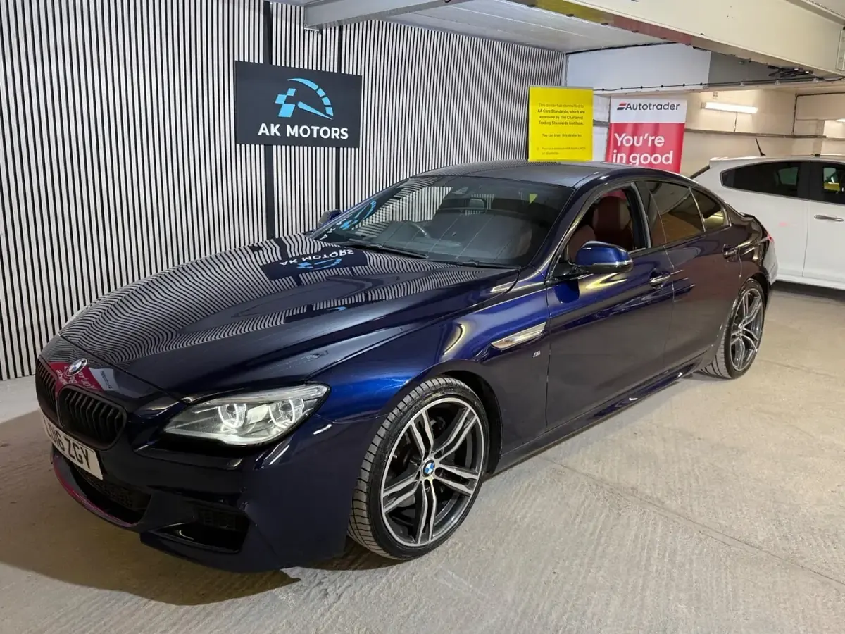 Used BMW 640 M Sport 313 HP (230 kW) 2016 Blue Coupe
