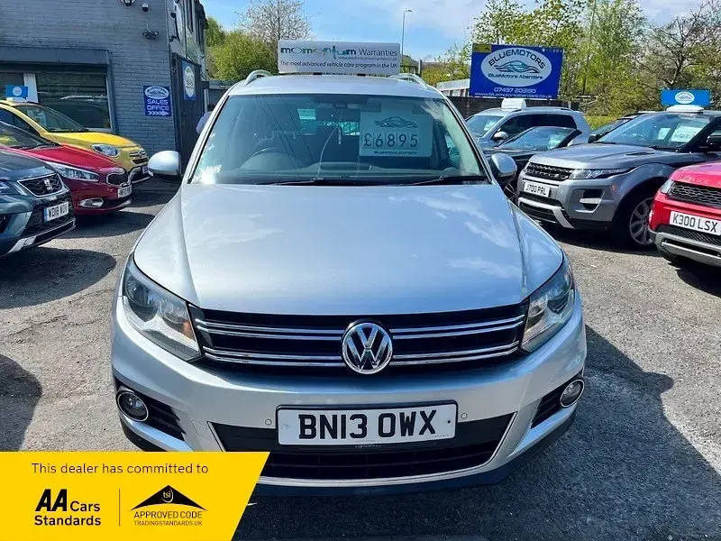 Używany VW Tiguan SE 2013 Srebrny SUV