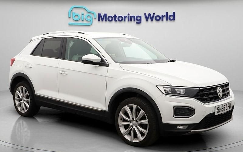 Used 2021 VW T-Roc SEL SUV | £14,173 (Good price) - Image 1/4