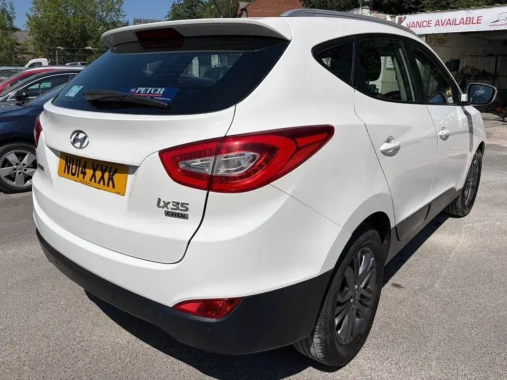 Used Hyundai ix35 SE 115 HP (84 kW) 2014 White SUV