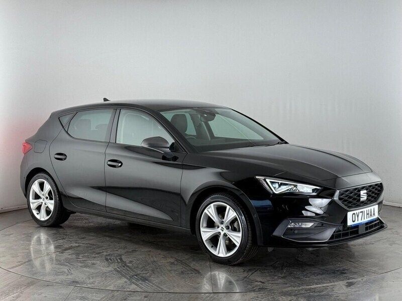 Black Used 2021 Seat Leon FR Hatchback | £14,800 (Fair price) - Image 1/3