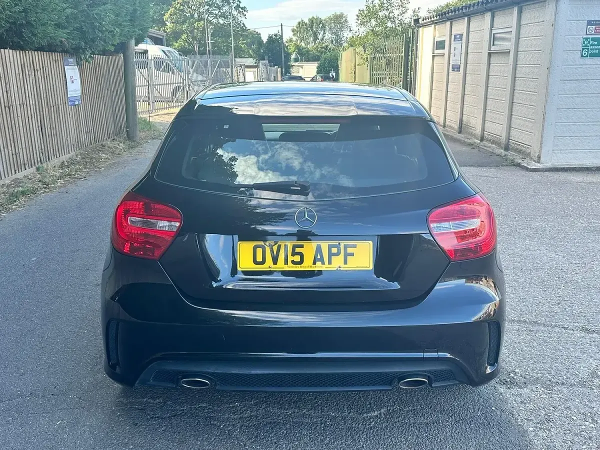 Used Mercedes A220 AMG 170 HP (125 kW) 2015 Black Hatchback