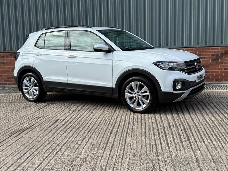 Used VW T-Cross SE 115 HP (84 kW) 2019 White SUV