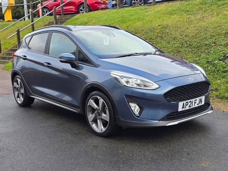 Used Ford Fiesta Active 2021 Chrome blue Hatchback