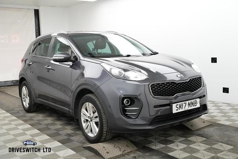 Silver Used 2017 Kia Sportage 2 SUV | £9,995 (Expensive) - Image 1/4