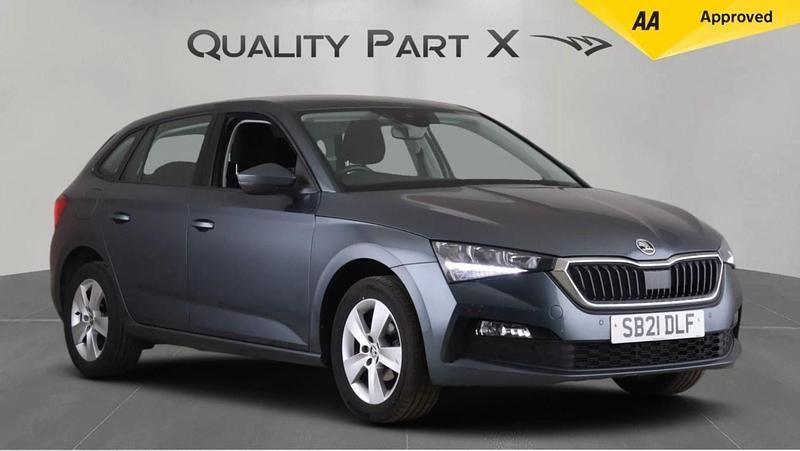 Used Skoda Scala SE 95 HP (69 kW) 2021 Grey Hatchback