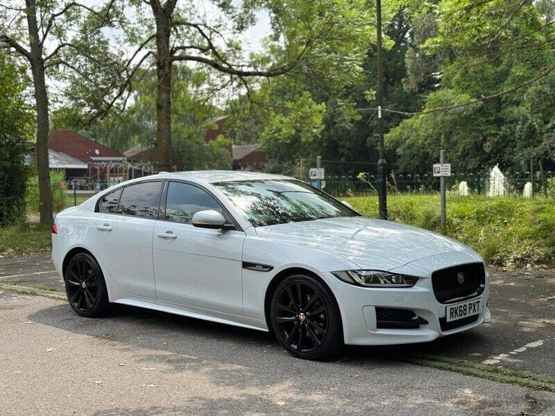 White Used 2018 Jaguar XE R-Sport Sedan | £10,495 (A bit pricey) - Image 1/4
