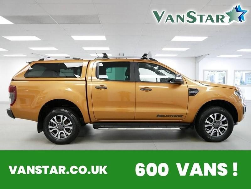 Orange Used 2022 Ford Ranger Wildtrack Pickup | £21,489 (A bit pricey) - Image 1/4