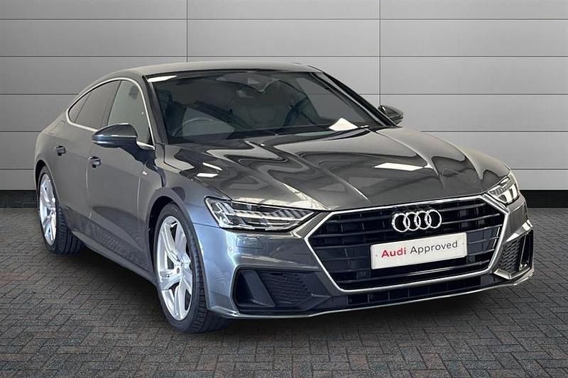 Daytona grey Used 2021 Audi A7 S-Line Hatchback | £31,150 (Fair price) - Image 1/4