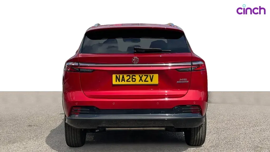 New MG HS 2026 Red SUV