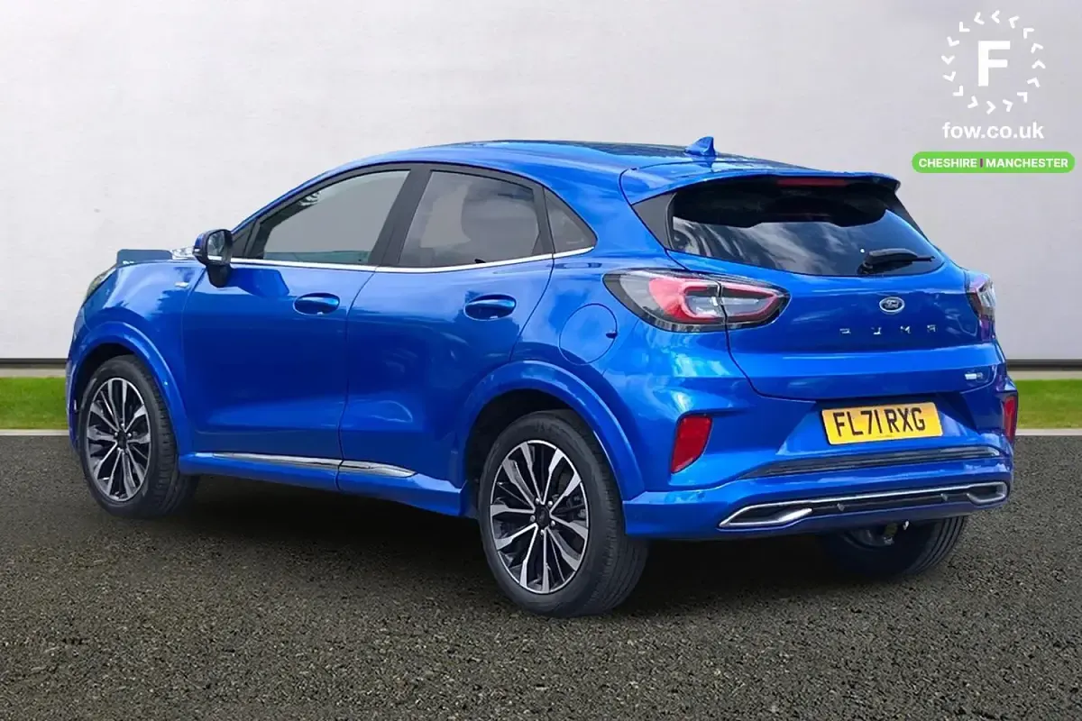 Used Ford Puma ST-Line 125 HP (91 kW) 2021 Blue SUV