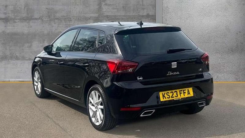 Used Seat Ibiza FR 95 HP (69 kW) 2023 Black Hatchback
