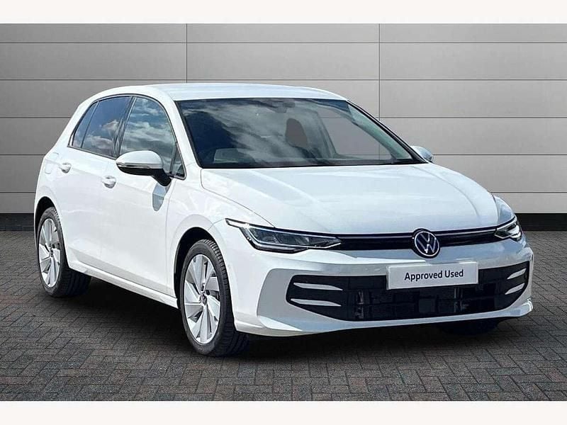 White Used 2025 VW Golf VIII Match Hatchback | £22,490 (Fair price) - Image 1/4