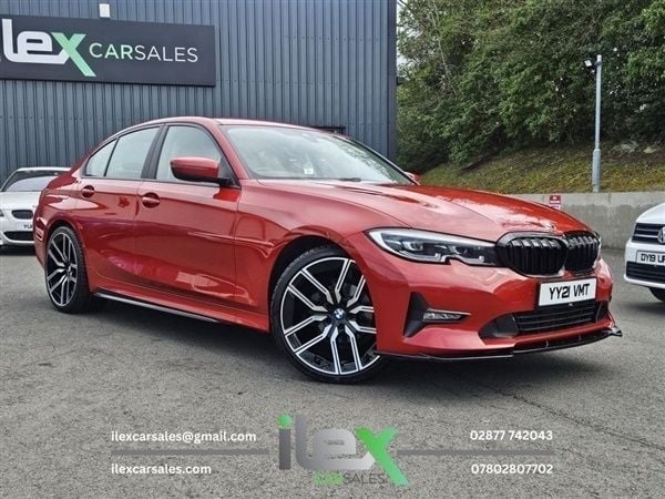 Red Used 2021 BMW 318 M Performance Sedan | £16,495 (Fair price) - Image 1/1