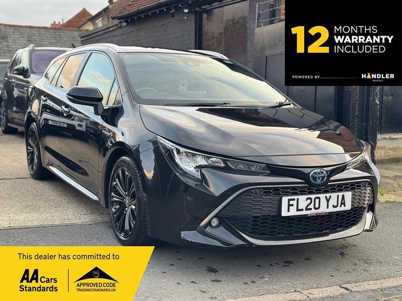 Black Used 2020 Toyota Corolla Design Estate | £20,490 (Fair price) - Image 1/4