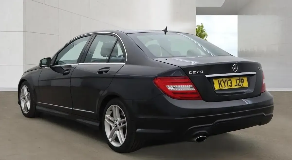 Used Mercedes C220 AMG 2013 Black Sedan