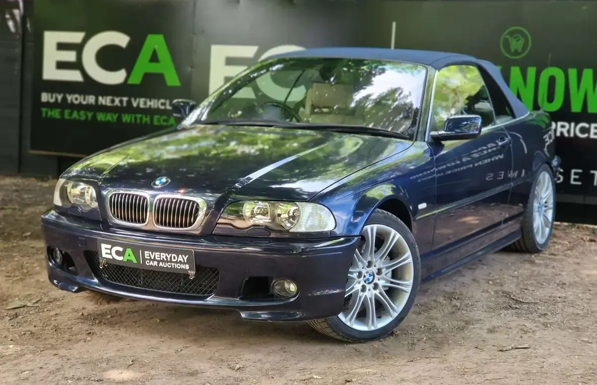 Used BMW 330 Cabriolet Performance 231 HP (169 kW) 2001 Blue Cabriolet