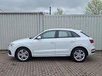 Used Audi Q3 S-Line 150 HP (110 kW) 2016 White SUV