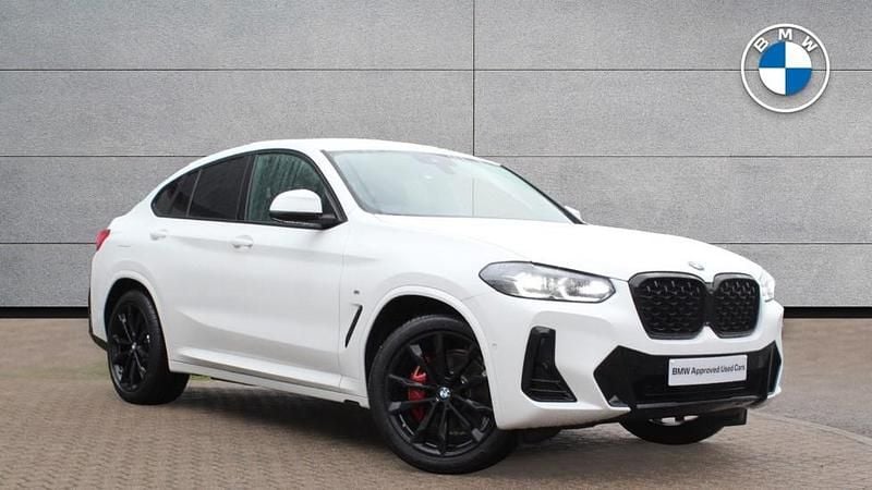 White Used 2022 BMW X4 M Sport SUV | £35,495 - Image 1/4