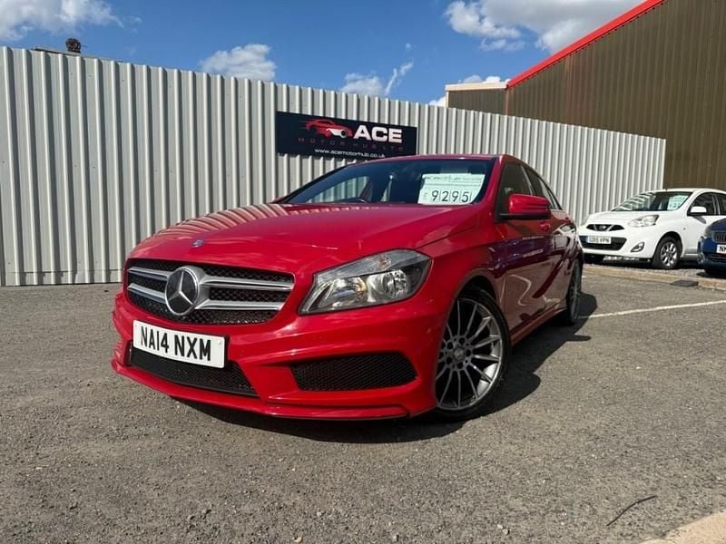 Red Used 2014 Mercedes A200 AMG Hatchback | £9,295 (Fair price) - Image 1/4
