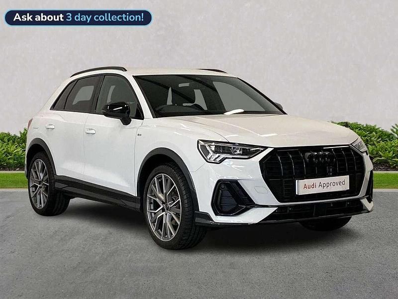 White Used 2025 Audi Q3 Black Edition SUV | £37,152 (Fair price) - Image 1/4
