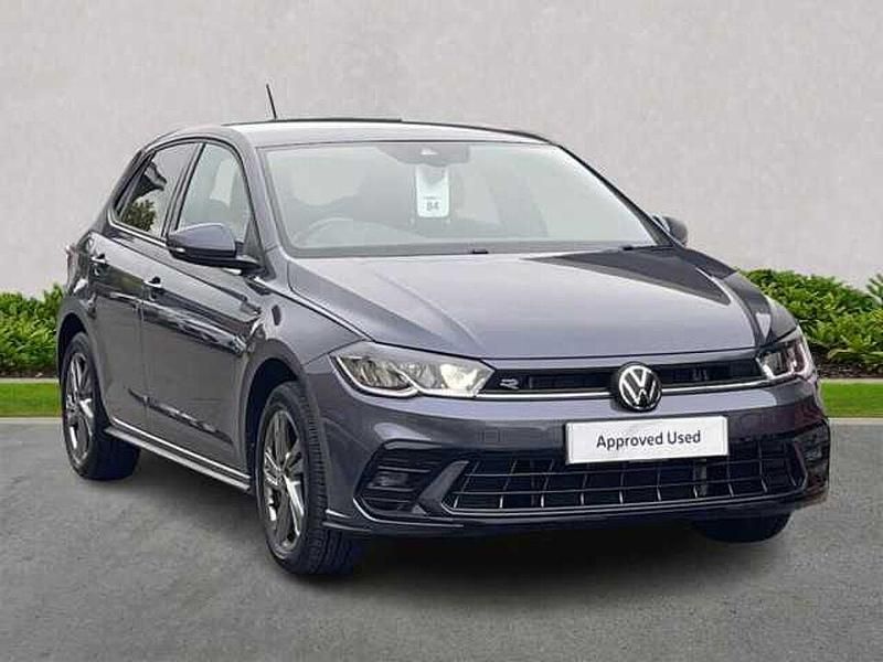 Grey Used 2022 VW Polo R-line Hatchback | £18,021 (Fair price) - Image 1/4