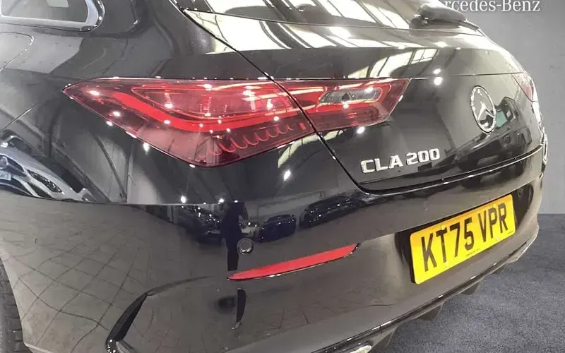Used Mercedes CLA200 AMG line 163 HP (119 kW) 2026 Black Estate