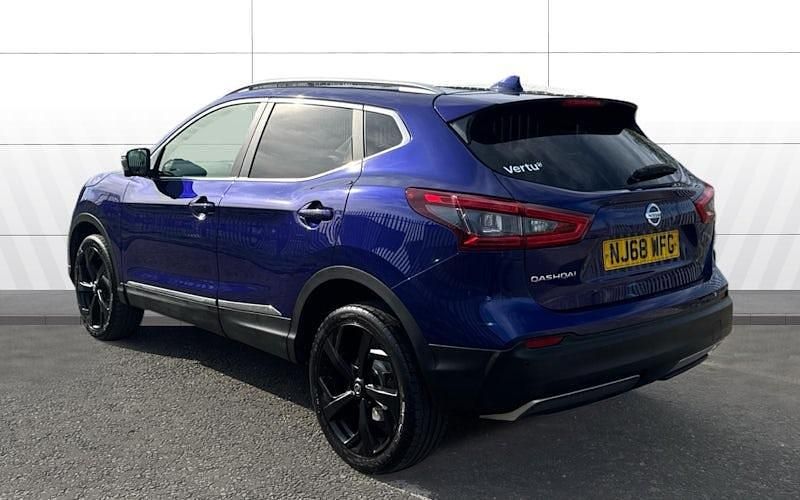 Used Nissan Qashqai Tekna 116 HP (85 kW) 2018 Blue SUV