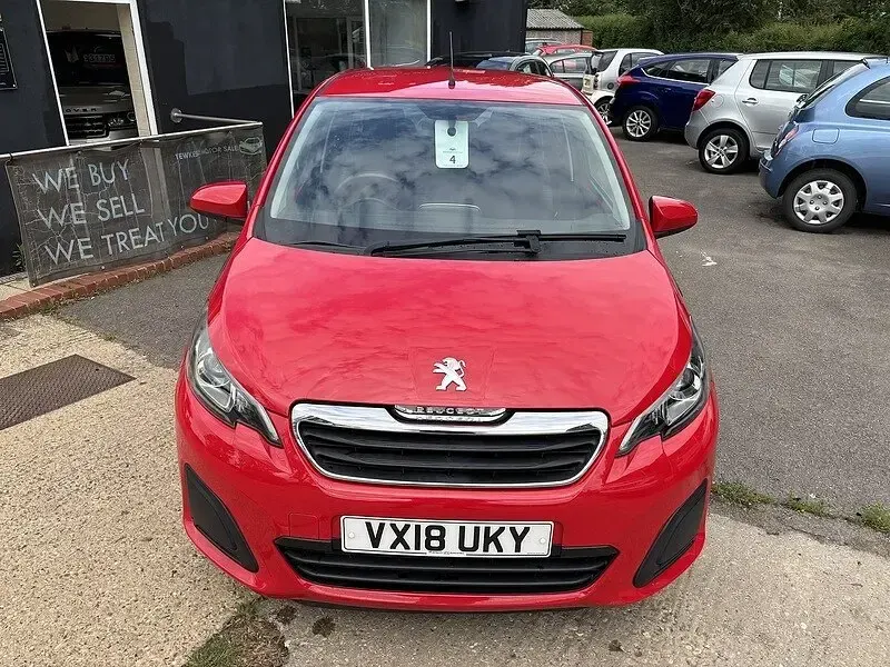 Used Peugeot 108 Active 2018 Red Hatchback
