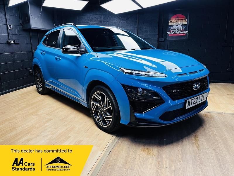 Second-hand Hyundai Kona N Line 2022 Albastru SUV