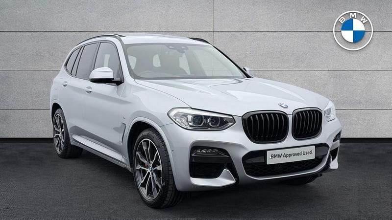 Used BMW X3 M Sport 282 HP (207 kW) 2021 Silver SUV