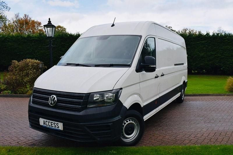 White Used 2023 VW Crafter Trendline Van | £27,995 (Fair price) - Image 1/4