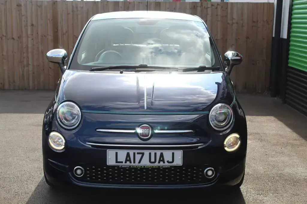 Used Fiat 500 Riva 85 HP (62 kW) 2017 Blue Hatchback
