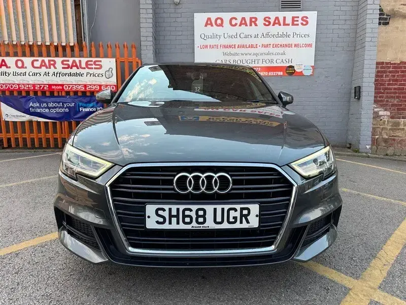 Used Audi A3 Sportback S-Line 2018 Grey Hatchback