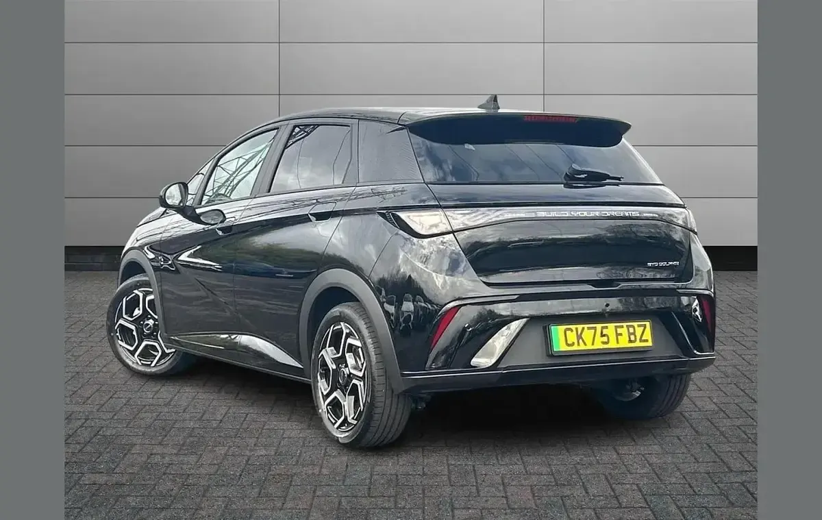 New BYD Dolphin Design 150 kW (204 HP) 2025 Black Hatchback