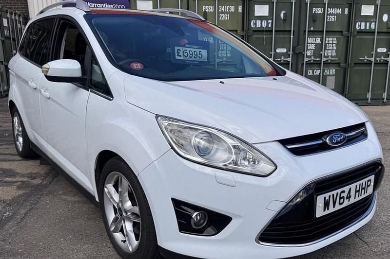 White Used 2014 Ford Grand C-Max Titanium X MPV | £5,995 (Fair price) - Image 1/1