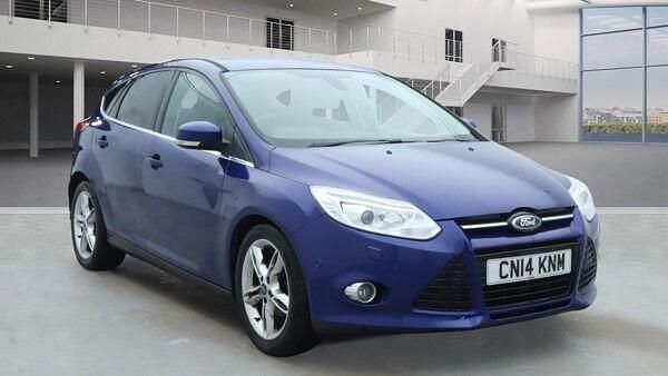 Blue Used 2014 Ford Focus Titanium X Hatchback | £3,695 (Fair price) - Image 1/4