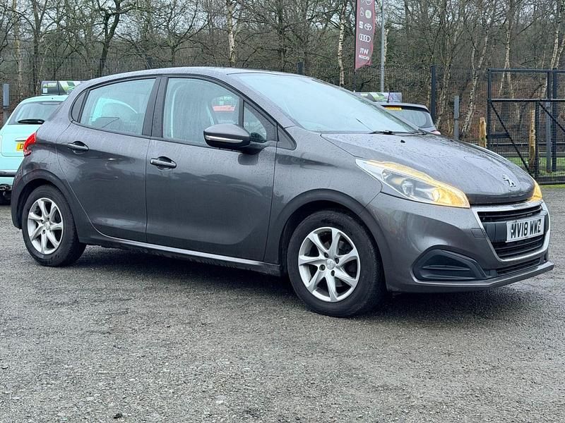 Grey Used 2018 Peugeot 208 Active Hatchback | £5,695 (Fair price) - Image 1/4